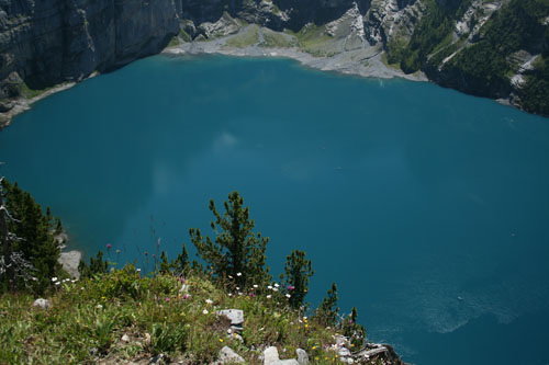 Lago Oeschinensee - Viaje en coche por Francia, Alemania y Suiza (4)