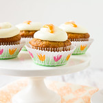 Tropical Carrot Cake Cupcakes