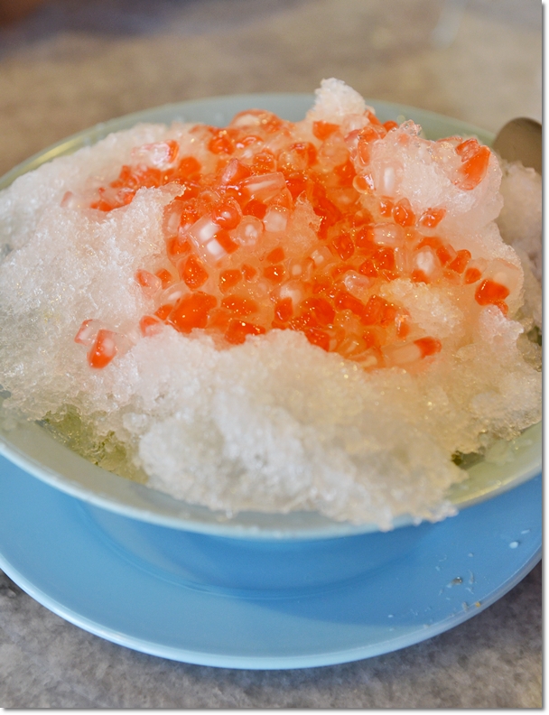 Sek Lau Zhi on top of the Shaved Ice
