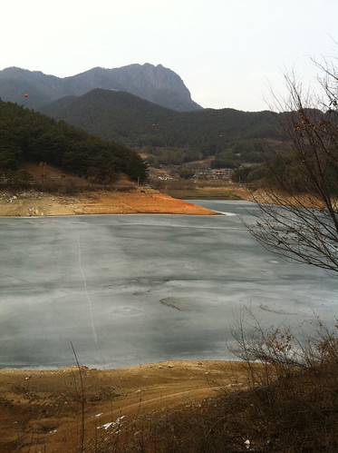 frozen reservoir