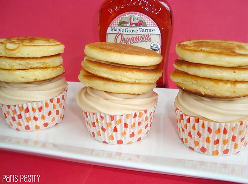 Maple Pancake Cupcakes