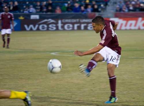 GOAL!!!! Rapids vs. Crew 2012 Quincy Amarikwa by CE's Photography