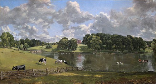 John Constable - Wivenhoe Park, Essex [1816] by Gandalf's Gallery