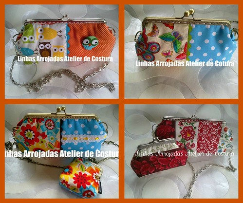 Novas clutch by ♥Linhas Arrojadas Atelier de costura♥Sonyaxana