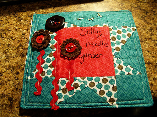 Sally's Needle Garden - Project Quilting