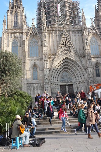 the Barcelona Cathedral