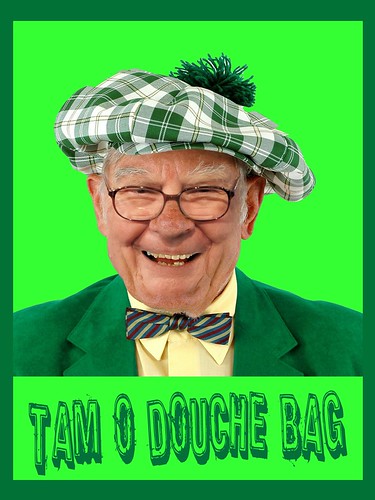 UNCLE WARREN: TAM O DOUCHE BAG by Colonel Flick