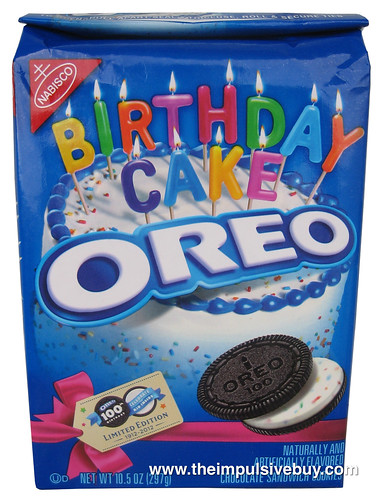 REVIEW: Nabisco Limited Edition Birthday Cake Oreo - The Impulsive Buy