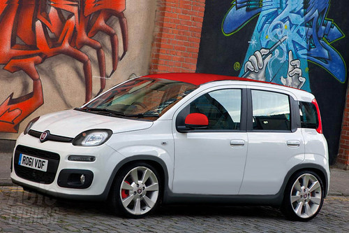 It could be put on the market as the new Fiat Panda Sport