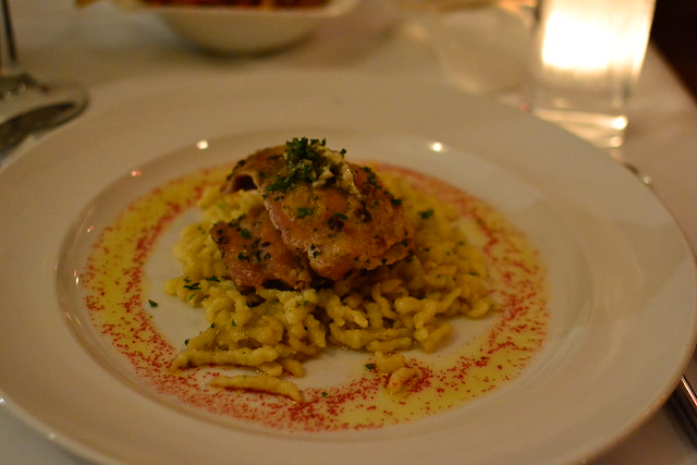 Thighs and Spaetzle