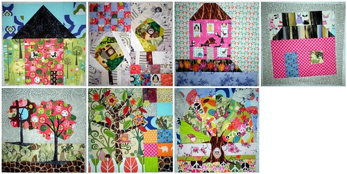 Home Sweet Home Quilt Along Update - KimsCraftyApple's blocks so far