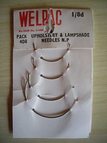 Upholstery & Lampshade Needles