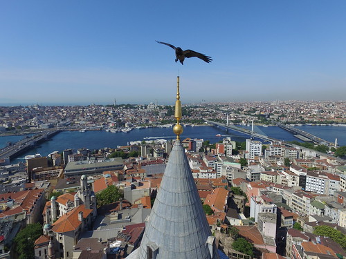 Isztambul látkép valóban madártávból