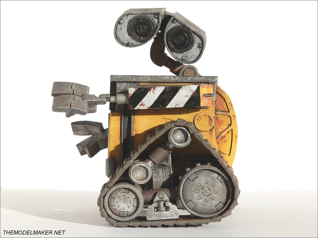 Custom scratch built engagement ring box Wall-E for Disney fan who wanted to propose with his favorite character