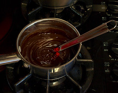Chocolate Glazed Coconut Cream Puffs