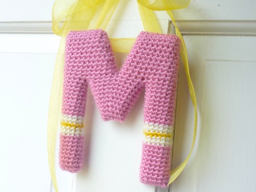 Crochet Wall Letter M