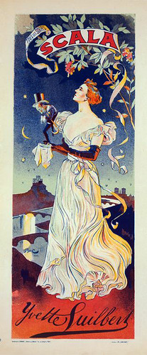 001-Affiche pour le Concert de la Scala, Yvette Guilbert  (1896-1900)-NYPL