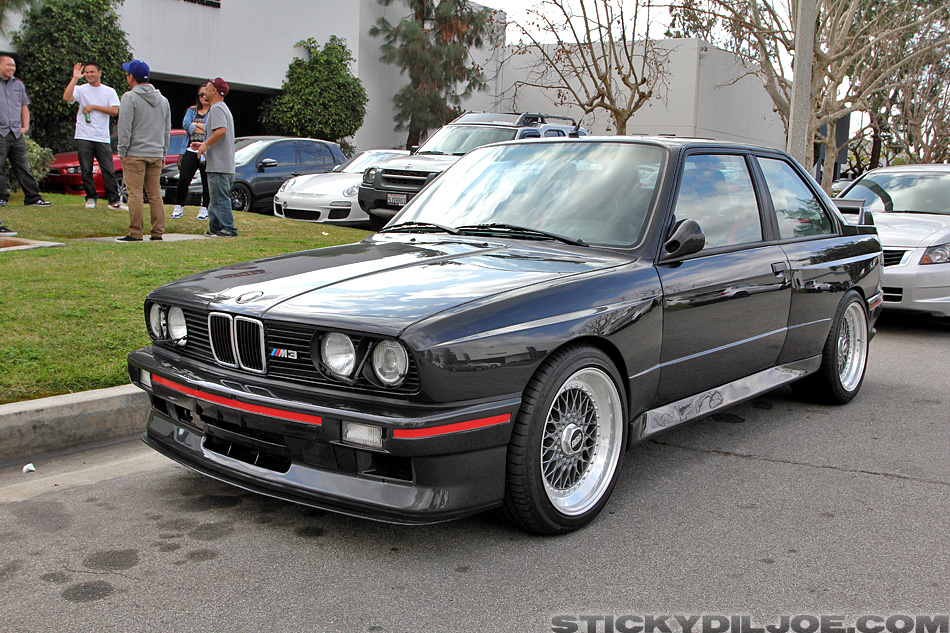 Pristine E30 BMW M3 on BBS RS wheels Love these things