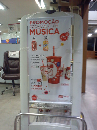 Promoção Coca-Cola com música