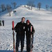 Skiing in Wisconsin--Shawn's first time!