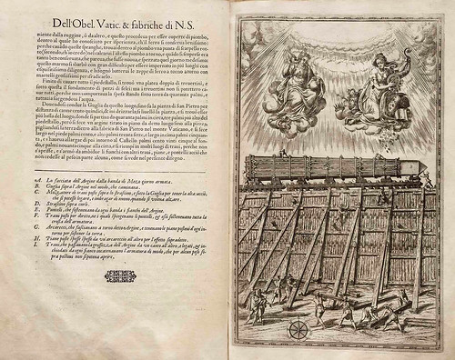 007-Della trasportatione dell'obelisco Vaticano…1590- Doménico Fontana-© Biblioteca Nacional Digital de Portugal