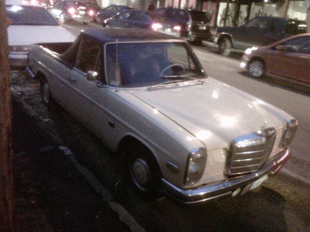 With the Blackberry Carspotting Seattle Mercedes Pickup 