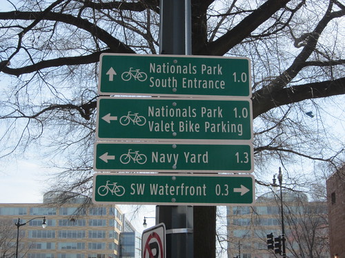 New Bike Route Signs