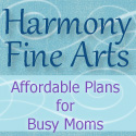 Harmony Fine Arts blog button