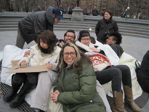 Washington Square Park Bed-In