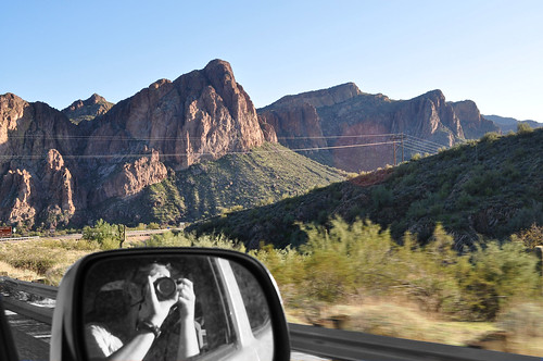 scenic drive through the AZ hills