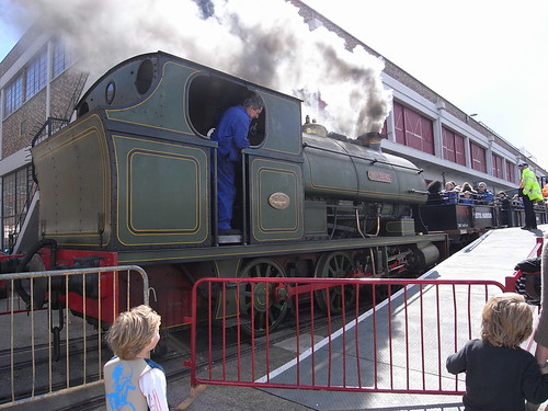 Henbury in steam