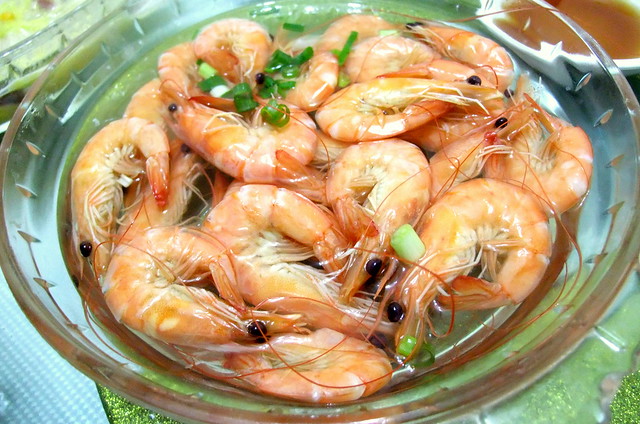 Boiled Shrimp in Salt Water: