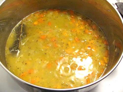 Thick and Hearty Split Green Pea Soup