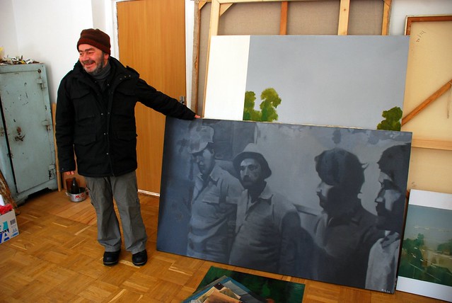 studio visit Zurab Gikashvili