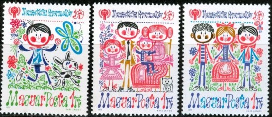 Známky Maďarsko 1979, Medzinárodný rok detí