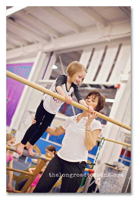 Sarah on the uneven bars BLOG