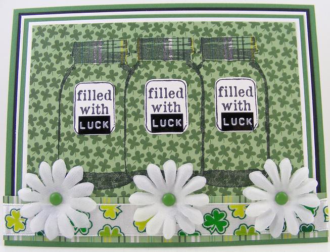 Filled With Luck Card