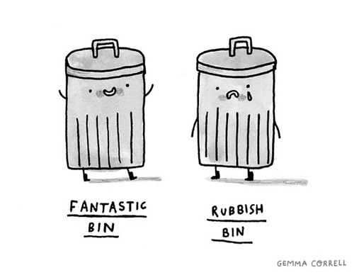fantastic / rubbish