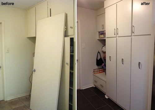 Utility room - pantry/mudroom side