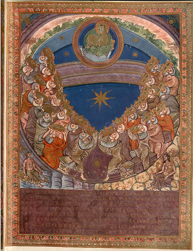 004-Imagen del Cordero Divino-Evangeliar  Codex Aureus - BSB Clm 14000-© Bayerische Staatsbibliothek