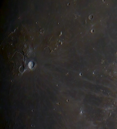 Aristarchus & Herodotus Craters (Colour Version 2) by Mick Hyde