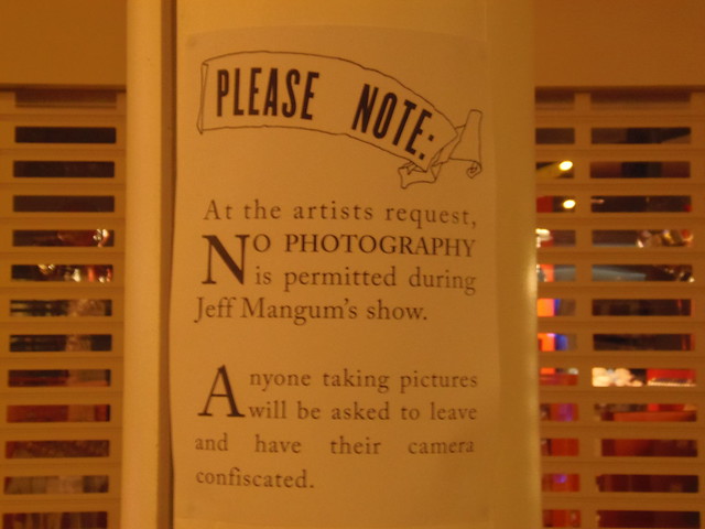 Jeff Mangum (No Photo) @ ATP Minehead 3/11/12