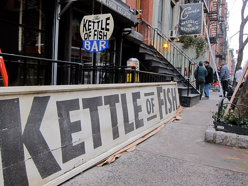 On the set of the Coen brothers' "Inside Llewyn Davis", East 9th Street, Kettle of Fish
