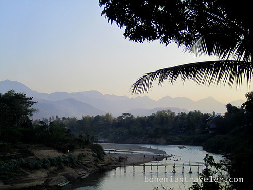 Nam Khan River and Bamboo Bridge 2