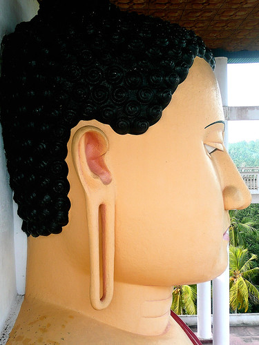 Buddha Head @ Weherahena Temple, Matara