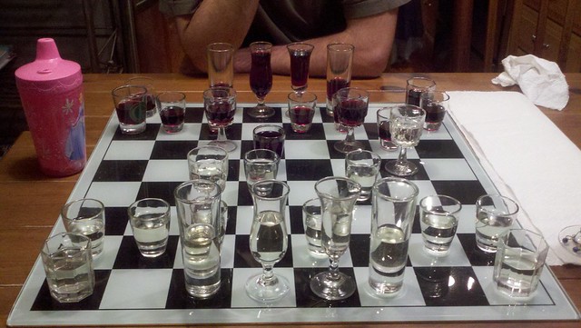 Shot Glass Chess