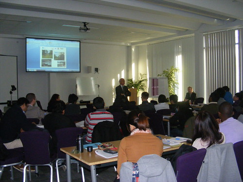 Guest lecture by Sir Peter Middleton 1st March 2012