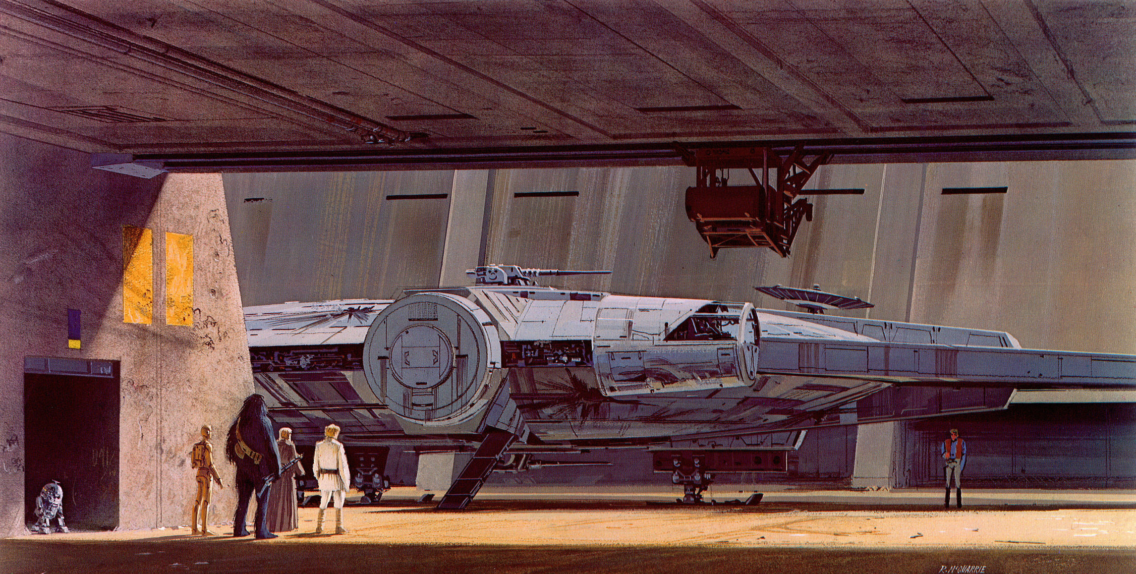 Ralph Mcquarrie Star Wars Paintings Null Entropy