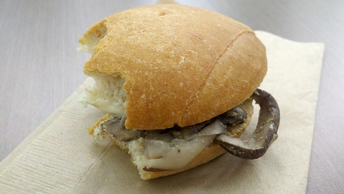 Mushroom and Brie Sandwich