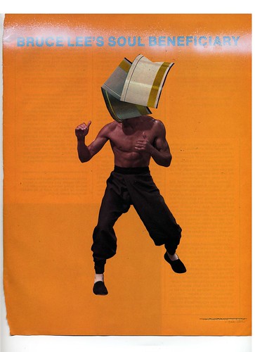 "brucesbeni" 2012 - collage by JUSTIN ANGELOS